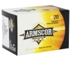 Armscor AC45A10N Pistol  45 ACP 230 gr Jacketed Hollow Point  JHP  20 Bx  25 Cs