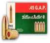 Sellier   Bellot SB45GAP Handgun  45 GAP 230 gr Full Metal Jacket  FMJ  50 Bx  20 Cs