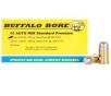 Buffalo Bore Ammunition 31A 20 Standard Pressure  45 Auto Rim 255 gr Hard Cast Flat Nose  HCFN  20 Bx  12 Cs