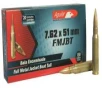 Aguila 1E762110 Rifle  7 62x51mm NATO 150 gr Full Metal Jacket Boat Tail  FMJBT  20 Bx  25 Cs