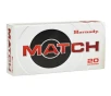Hornady 82300 Match  338 Lapua Mag 285 gr Extremely Low Drag-Match 20 Bx  6 Cs
