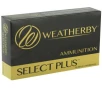 Weatherby B653127LRX Select Plus  6 5x300 Wthby Mag 127 gr LRX Boat Tail 20 Bx  10 Cs