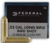Federal 716 Game-Shok  22 LR 25 GR  12 Lead Bird Shot 50 Bx  50 Cs