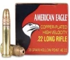 Federal AE22 American Eagle  22 LR 38 gr Copper Plated Hollow Point  CPHP  40 Bx  100 Cs