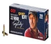 CCI 958 Varmint Signature Maxi-Mag 22 Winchester Magnum Rimfire  WMR  40 GR Jacketed Hollow Point 200 Bx  10 Cs