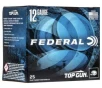 Federal TG128 Top Gun 12 Gauge 2 75  1 1 8 oz 8 Shot 25 Bx  10 Cs