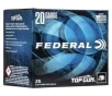 Federal TG209 Top Gun  20 Gauge 2 75  7 8 oz 9 Shot 25 Bx  10 Cs