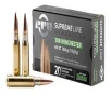 PRVI PARTIZAN SUPREME AMO 308 WIN 168GR HPBT 20RD  10 BOX CASE 