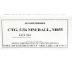 ARMS 50175 CAL 5 56MM M855 62-GR 20 25