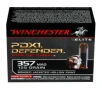 Winchester Ammo S357MPDB Defender  357 Mag 125 gr Bonded Jacket Hollow Point 20 Bx  10 Cs