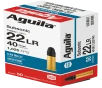 Aguila 1B220269 Subsonic Rimfire 22LR 40gr Lead Solid Point 50 Per Box 20 Case