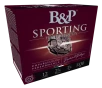 B P 12B8SCH8 Sporting Clay 12Gauge 2 75  1 1 8oz 8Shot 25 Per Box 10 Case