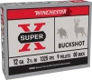Winchester Ammo XB1200 Super X 12Gauge 2 75  9Pellets 00Buck Shot 5 Per Box 50 Case