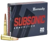 Hornady 80787 Subsonic Rifle 7 62x39mm 255gr Sub X 20 Per Box 10 Case
