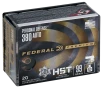 Federal P380HST1S Premium Personal Defense Micro 380ACP 99gr HST Jacketed Hollow Point 20 Per Box 10 Case