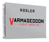 Nosler 65172 Varmageddon 6mmCreedmoor 70gr Flat Base Tipped 20 Per Box 10 Case