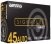 Ammo Inc 45230TMCA50 Signature 45ACP 230gr Total Metal Case 50 Per Box 20 Case