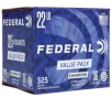 Federal 725 Champion Training Value Pack 22LR 36gr Copper Plated Hollow Point 325 Per Box 10 Case