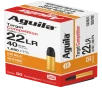 Aguila 1B220514 Competition 22LR 40gr Lead Solid Point 50 Per Box 20 Case