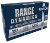 Fiocchi 357SIGAP Range Dynamics 357Sig 124gr Full Metal Jacket 50 Per Box 20 Case