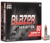 CCI 3462 Blazer Clean-Fire Handgun 9mmLuger 147gr Total Metal Jacket 50 Per Box 20 Case