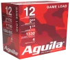Aguila 1CHB1204 Birdshot High Velocity 12Gauge 2 75  1 1 4oz 4Shot 25 Per Box 10 Case