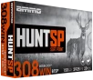 Ammo Inc 308150SPA20 Hunt 308Win 150gr Soft Point 20 Per Box 10 Case
