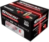 Ammo Inc 40180JHPSTRKRED Streak Visual  RED  40S W 180gr Jacketed Hollow Point 20 Per Box 10 Case