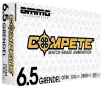 Ammo Inc 65GR123BTHPA20 Compete 6 5Grendel 123gr Open Tip Match 20 Per Box 10 Case