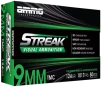 Ammo Inc 9124TMCSTRKGRN50 Streak Visual  GREEN  9mm Luger 124gr Total Metal Case 50 Per Box 20 Case
