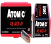 Atomic Ammunition 00433 Pistol Precision Craft 45ACP  P 230gr Bonded Match Hollow Point 50 Per Box 10 Case
