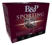 B P Ammunition 12B1SCH8 Sporting Clay High Velocity 12Gauge 2 75  1oz 8Shot 25 Per Box 10 Case