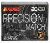 Barnes Bullets 30848 Precision Match 5 56x45mmNATO 85gr Open Tip Match Boat Tail 20 Per Box 10 Case