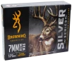 Browning Ammo B192600071 Silver 7mmRem Mag 175gr Plated Soft Point 20 Per Box 10 Case