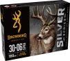Browning Ammo B192630061 Silver 30-06Springfield 180gr Plated Soft Point 20 Per Box 10 Case