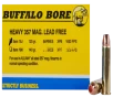 Buffalo Bore Ammunition 19J20 Buffalo-Barnes Strictly Business 357Mag 125gr Barnes VOR-TX XPB Lead Free 20 Per Box 12 Case