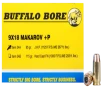 Buffalo Bore Ammunition 34A20 Personal Defense Strictly Business 9x18Makarov  P 95gr Jacket Hollow Point 20 Per Box 12 Case