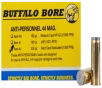 Buffalo Bore Ammunition 4J20 Anti-Personnel Strictly Business 44Rem Mag 200gr Hard Cast Wadcutter 20 Per Box 12 Case