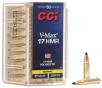 CCI 0049 VMAX 17HMR 17 gr Hornady V-Max 50 Per Box 40 Case