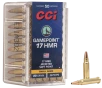 CCI 0052 Gamepoint Rimfire 17HMR 20gr Jacketed Soft Point 50 Per Box 40 Case