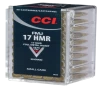 CCI 0055 Gamepoint Rimfire 17HMR 20gr Full Metal Jacket 50 Per Box 40 Case