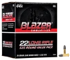 CCI 10022 Blazer Rimfire 22LR 38gr Lead Round Nose 525 Per Box 10 Case