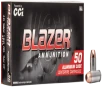 CCI 3477 Blazer Clean-Fire Handgun 40S W Lead Free 180gr Total Metal Jacket 50 Per Box 20 Case