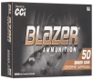 CCI 5251 Blazer Handgun 10mm 180gr Jacketed Hollow Point 50 Per Box 10 Case