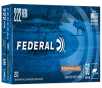 Federal 222A Power-Shok 222Rem 50gr Jacketed Soft Point 20 Per Box 10 Case