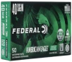 Federal AE40LF1 American Eagle Indoor Range Training 40S W 120gr Lead Free IRT 50 Per Box 10 Case