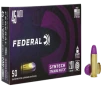 Federal AE45SJ2 Syntech Training Match 45ACP 230gr Total Syntech Jacket Flat Nose 50 Per Box 10 Case