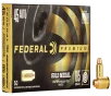 Federal GM45B Premium Gold Medal 45ACP 185gr Full Metal Jacket Semi Wadcutter 50 Per Box 20 Case