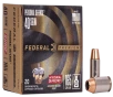 Federal P40HS3 Premium Personal Defense 40S W 165gr Hydra-Shok Jacketed Hollow Point 20 Per Box 25 Case