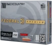 Federal P7BCLRX1 BackCountry 7mm BC 168gr 20 Per Box 10 Case